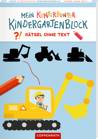 Cover-Abbildung für Mein kunterbunter Kindergartenblock (Softcover/Paperback) (99999---978-3-649-64980-9)