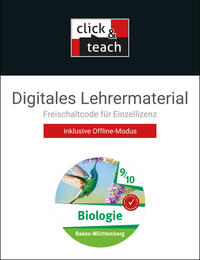 Biologie – Baden-Württemberg / Biologie BW click & teach 9/10 Box