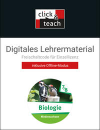 Biologie – Niedersachsen / Biologie NI click & teach 7/8 Box