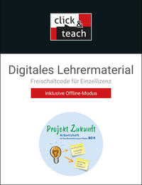 Projekt Zukunft / Arbeitsheft Berufsorientierung click & teach Box