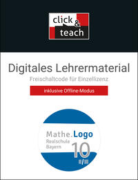 Mathe.Logo – Bayern / Mathe.Logo BY click & teach 10 II/III Box