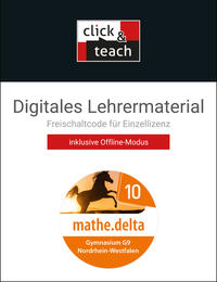 mathe.delta – Nordrhein-Westfalen / mathe.delta NRW click & teach 10 Box
