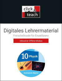 Physik – Gymnasium Bayern / Physik Gymnasium BY click & teach 10 Box