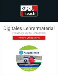 Politik und Wirtschaft – Themenhefte / click & teach #Nahostkonflikt Box