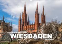 Landeshauptstadt Wiesbaden (Premium, hochwertiger DIN A2 Wandkalender 2022, Kunstdruck in Hochglanz)