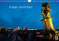 Prager Ansichten (Wandkalender 2022 DIN A4 quer)