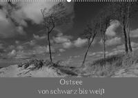 Ostsee - von schwarz bis weiß (Wandkalender 2022 DIN A2 quer)