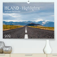 Island Highlights (Premium, hochwertiger DIN A2 Wandkalender 2022, Kunstdruck in Hochglanz)