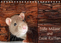 Süße Mäuse und Coole Ratten / CH-Version (Tischkalender 2022 DIN A5 quer)