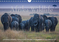 Emotionale Momente: Afrika Wildlife. Part 3. / CH-Version (Wandkalender 2022 DIN A4 quer)