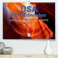 USA Der Südwesten - Einzigartige Monumente (Premium, hochwertiger DIN A2 Wandkalender 2022, Kunstdruck in Hochglanz)