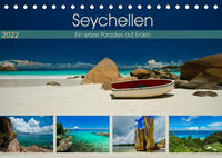 Seychellen - Ein letztes Paradies auf Erden (Tischkalender 2022 DIN A5 quer)