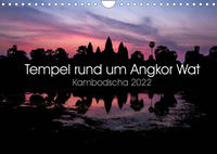 Tempel rund um Angkor Wat (Wandkalender 2022 DIN A4 quer)