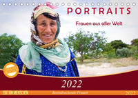 PORTRAITS - Frauen aus aller Welt (Tischkalender 2022 DIN A5 quer)