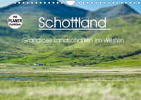 Schottland - grandiose Landschaften im Westen (Wandkalender 2022 DIN A4 quer)