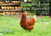 Tierisches Leben auf dem Bauernhof 2022 (Wandkalender 2022 DIN A4 quer)
