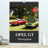 Opel GT Terminplaner (Premium, hochwertiger DIN A2 Wandkalender 2022, Kunstdruck in Hochglanz)