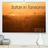 Safari in Tansania (Premium, hochwertiger DIN A2 Wandkalender 2022, Kunstdruck in Hochglanz)