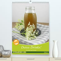 Detox Drinks! Gesund und lecker (Premium, hochwertiger DIN A2 Wandkalender 2022, Kunstdruck in Hochglanz)