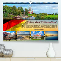 Reise durch Deutschland - Niedersachsen (Premium, hochwertiger DIN A2 Wandkalender 2022, Kunstdruck in Hochglanz)