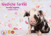 Niedliche Ferkel lovely piglets 2022 (Wandkalender 2022 DIN A2 quer)