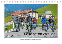 Faszination Zweirad - Impressionen vom Ötztaler Moped Marathon (Tischkalender 2022 DIN A5 quer)