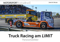 Truck Racing am LIMIT - Panoramabilder (Wandkalender 2022 DIN A3 quer)