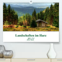 Landschaften im Harz (Premium, hochwertiger DIN A2 Wandkalender 2022, Kunstdruck in Hochglanz)