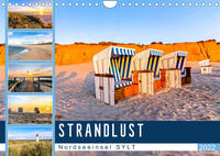 STRANDLUST Nordseeinsel Sylt (Wandkalender 2022 DIN A4 quer)