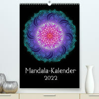 Mandala-Kalender 2022 (Premium, hochwertiger DIN A2 Wandkalender 2022, Kunstdruck in Hochglanz)