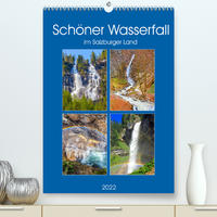 Schöner Wasserfall (Premium, hochwertiger DIN A2 Wandkalender 2022, Kunstdruck in Hochglanz)