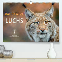 Raubkatze Luchs (Premium, hochwertiger DIN A2 Wandkalender 2022, Kunstdruck in Hochglanz)