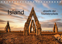 Island abseits der Touristenpfade (Tischkalender 2022 DIN A5 quer)