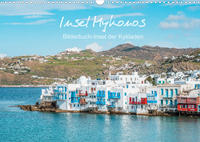 Insel Mykonos - Bilderbuch-Insel der Kykladen (Wandkalender 2022 DIN A3 quer)