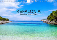 Kefalonia, Inseltraum in Blau (Wandkalender 2023 DIN A4 quer)