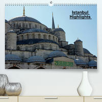 Istanbul Highlights (Premium, hochwertiger DIN A2 Wandkalender 2023, Kunstdruck in Hochglanz)
