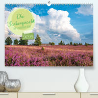 Die Farbenpracht der Lüneburger Heide (Premium, hochwertiger DIN A2 Wandkalender 2023, Kunstdruck in Hochglanz)