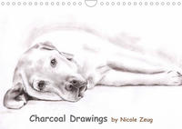 Charcoal Drawings (Wandkalender 2023 DIN A4 quer)
