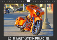 BEST OF HARLEY-DAVIDSON BAGGER-STYLE (Wandkalender 2023 DIN A4 quer)