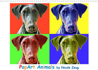 PopArt Animals (Wandkalender 2023 DIN A3 quer)