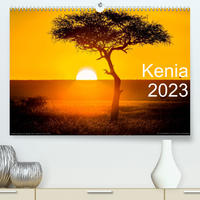 Kenia 2023 (Premium, hochwertiger DIN A2 Wandkalender 2023, Kunstdruck in Hochglanz)