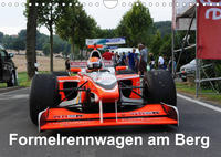 Formelrennwagen am Berg (Wandkalender 2023 DIN A4 quer)