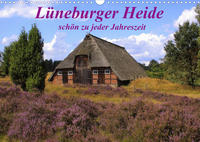 Lüneburger Heide - schön zu jeder Jahreszeit (Wandkalender 2023 DIN A3 quer)