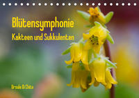 Blütensymphonie - Kakteen und Sukkulenten (Tischkalender 2023 DIN A5 quer)
