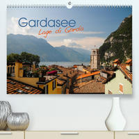 Gardasee. Lago di Garda (Premium, hochwertiger DIN A2 Wandkalender 2023, Kunstdruck in Hochglanz)