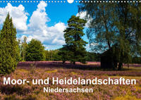Moor- und Heidelandschaften Niedersachsen (Wandkalender 2023 DIN A3 quer)