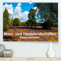 Moor- und Heidelandschaften Niedersachsen (Premium, hochwertiger DIN A2 Wandkalender 2023, Kunstdruck in Hochglanz)