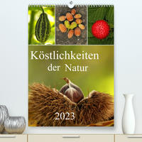 Köstlichkeiten der Natur 2023 (Premium, hochwertiger DIN A2 Wandkalender 2023, Kunstdruck in Hochglanz)
