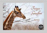 Twigas - Giraffen (Tischkalender 2023 DIN A5 quer)