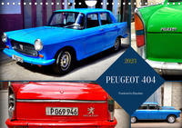 PEUGEOT 404 - Frankreichs Klassiker (Wandkalender 2023 DIN A4 quer)